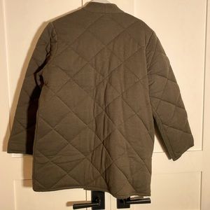 Madewell Quilted Long Cardigan Sweater!